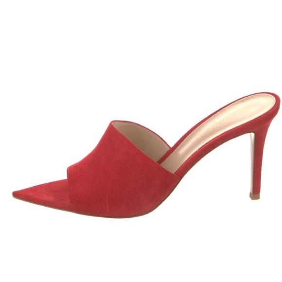 Gianvito Rossi Suede Heels - Picture 1 of 5